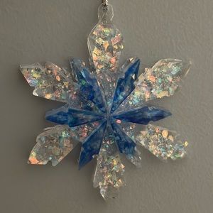 COPY - Handmade resin snowflake ornament